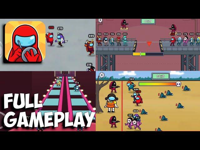 Survival 456 But It' Impostor - Full Gameplay (Android, iOS) - All Levels