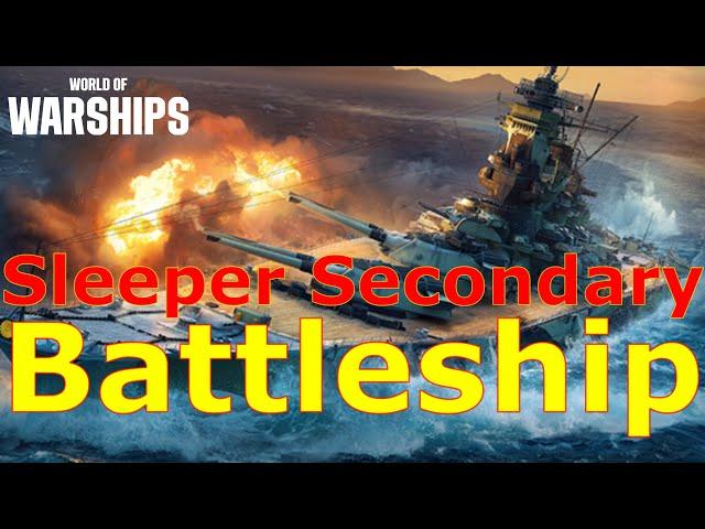 World of Warships- The Sleeper Secondary Battleship That No One Expects