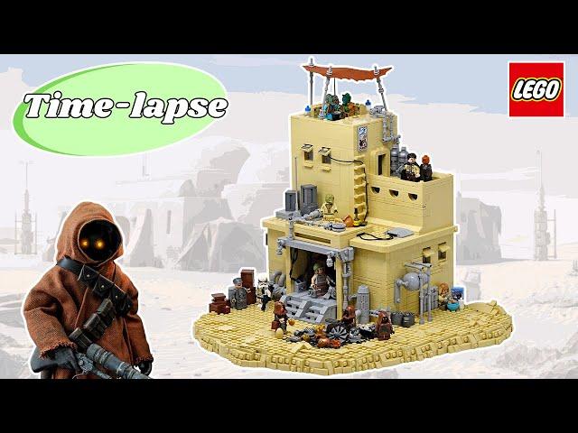 TIME-LAPSE | LEGO Star Wars Tatooine MOC