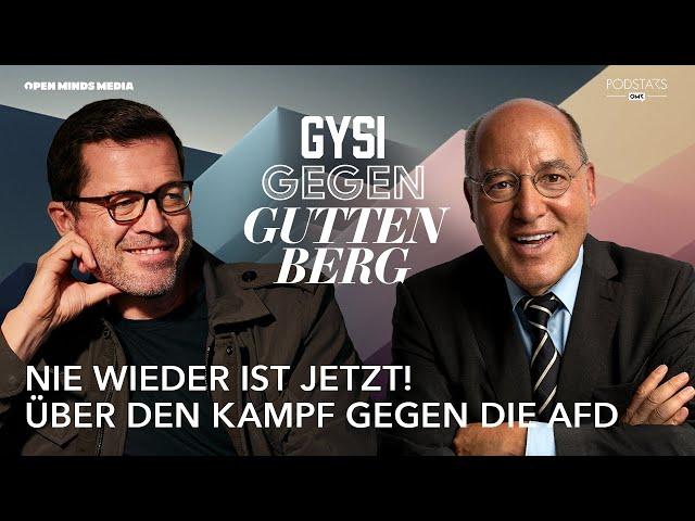 Nie wieder ist jetzt! Über den Kampf gegen die AfD | Gysi gegen Guttenberg