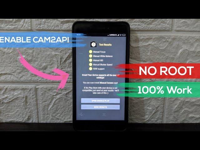 Cara Mudah Enable camera 2 api Untuk Install Gcam Tanpa Root