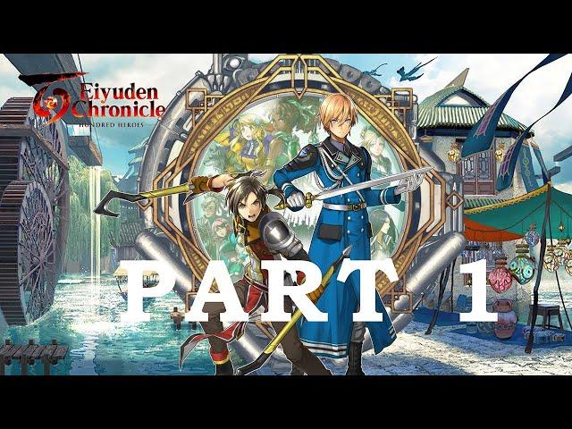 Eiyuden Chronicles-Hundred Heroes Gameplay walkthrough - Part 1, Hard Mode w/ Cheat and MODS