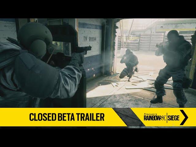 Tom Clancy’s Rainbow Six Siege –Closed Beta Trailer [AUT]