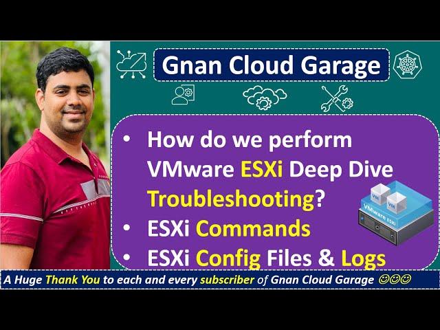 6. VMware ESXi Deep Dive Troubleshooting: Commands, Config Files & Logs | Expert Guide!