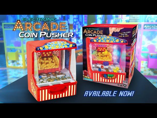 Electronic Arcade Coin Pusher(GA2102) - Introduction (30 seconds, English)