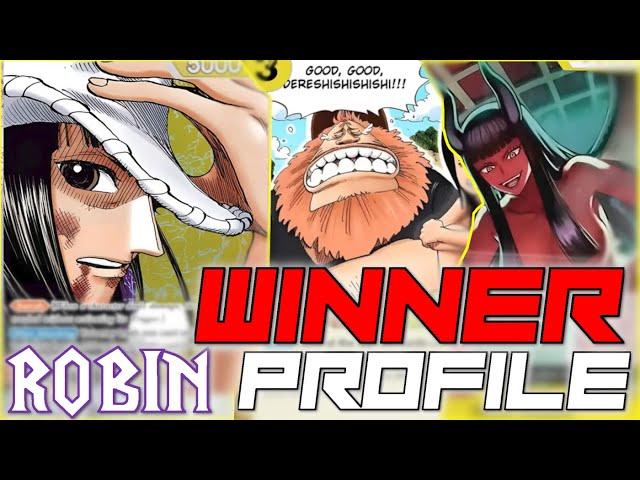 Nico Robin Winner Deck Profile - OP09 ONE PIECE TCG