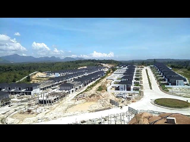 Proyek perumahan pt BA township tanah putih Tanjung Enim Sumsel