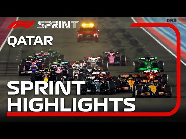 F1 Sprint Highlights | 2024 Qatar Grand Prix