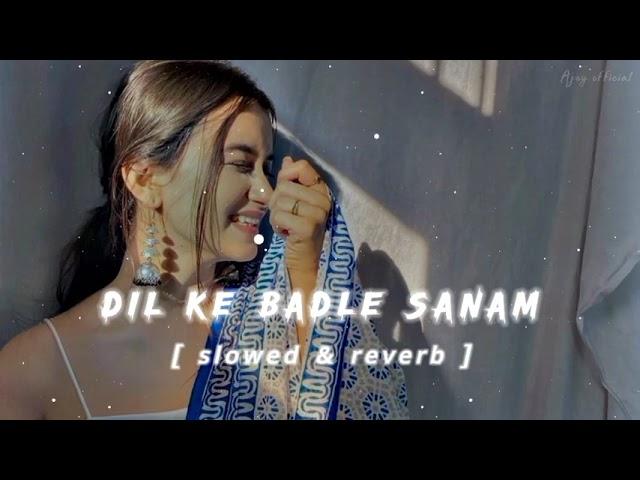 Dil Ke Badle Sanam ️ - ( slowed reverb ) lofi song  | No copyright ©️