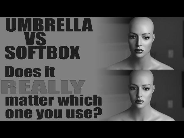 Umbrella Vs Softbox: Does It REALLY Matter Which One You Use? | Photography For Beginners