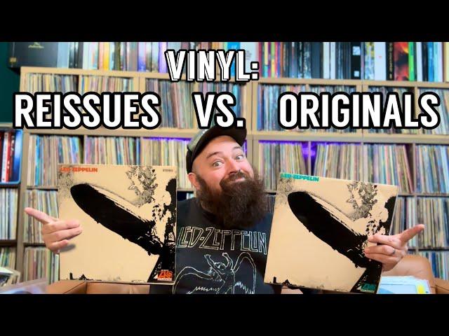 Original Pressings vs. Reissue Vinyl