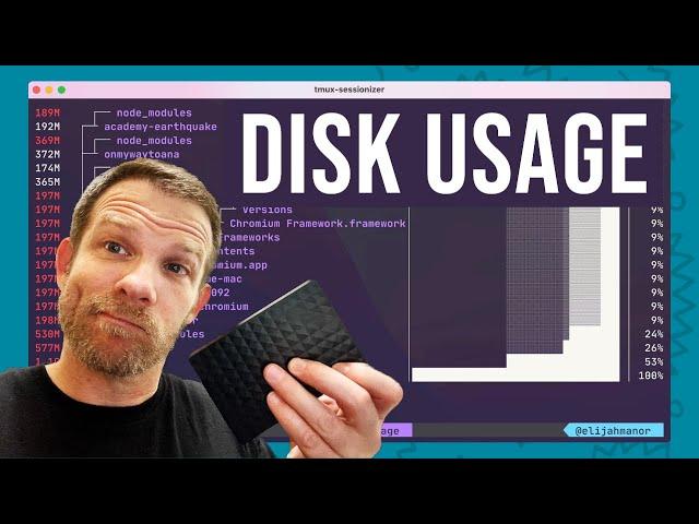 Assess Disk Usage from the Terminal