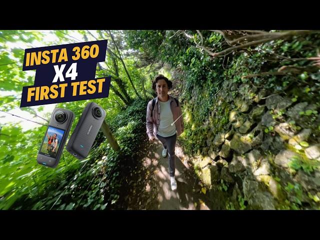 Insta360 X4 8K First Impressions - Walking to Work