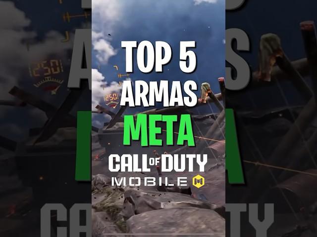 TOP 5 ARMAS META de Cod Mobile