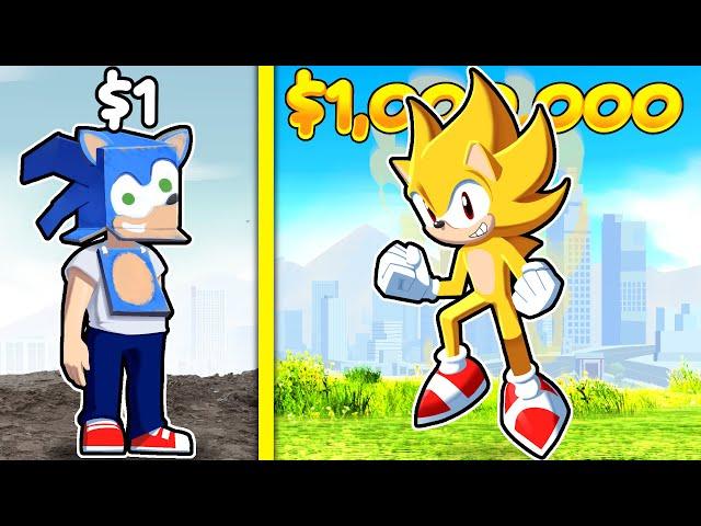 $1 VS $1,000,000 SONIC In GTA 5!