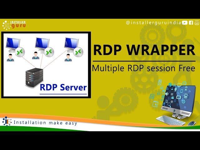 Free Alternative Method for Ultimate Remote Desktop Sessions with RDP Wrapper!