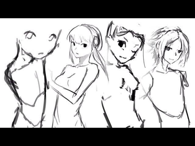 art timelapse but nothing gets finished