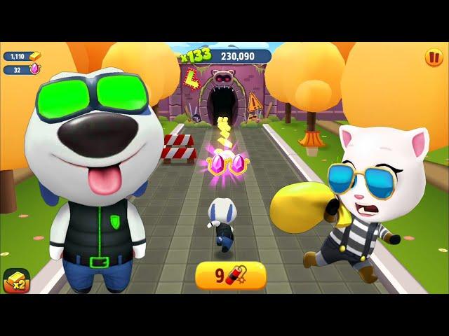 Talking Tom Gold Run - Instructions for Unlocking Deputy Hank in Magic Wish - Android