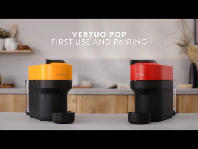 Nespresso Vertuo Pop - First use and Connectivity