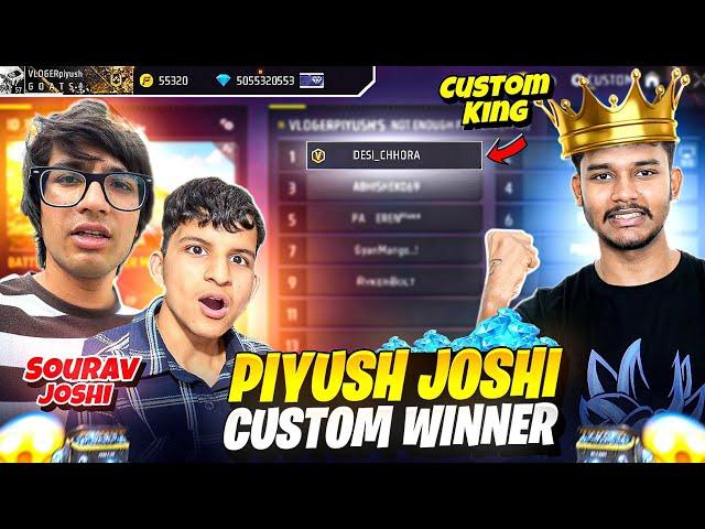 @piyushjocgaming CUSTOM GIVEAWAY WINNER  Ft.@souravjvlogs