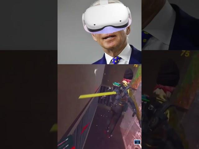 Obama Takes an L in VR  #gaming #vrgaming #aivoices #oculusquest2 #battleroyale #virtualreality