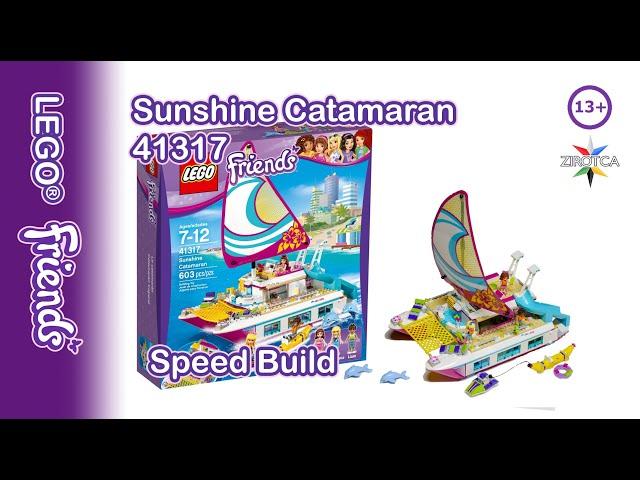LEGO Friends 41317 Sunshine Catamaran Speed Build
