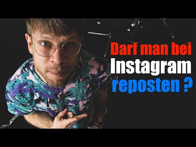 Instagram Datenschutz - Darf ich reposten?  | #FragDenDan