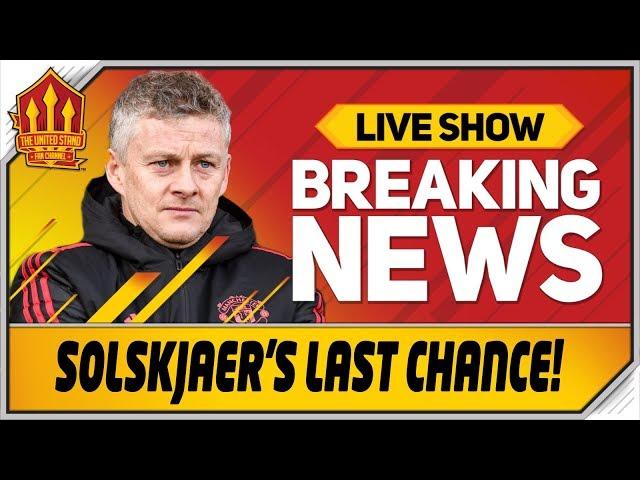 GOLDBRIDGE! Solskjaer Please Listen! Man Utd News Now