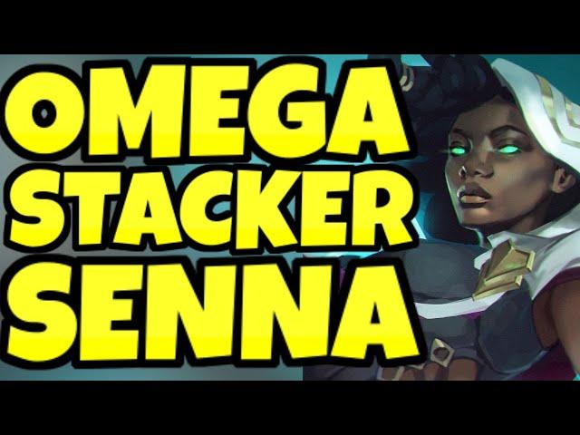 This Senna build gets PERMANENTLY stacking health AND damage!