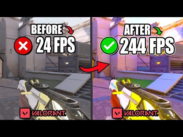 VALORANT EPISODE 7 - *NEW* BEST SETTINGS for MAX FPS on ANY PC!