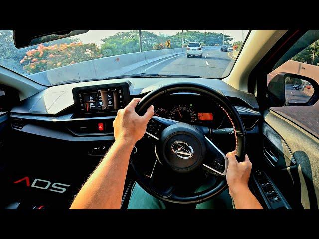 Driving POV Daihatsu NEW AYLA R ADS 1.2 CVT 2023 | ACCELERATION CITY & HIGHWAY | Car Test Drive ASMR