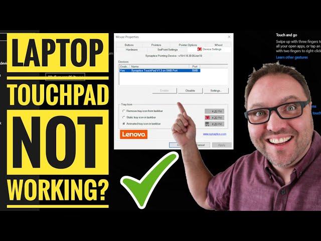 How to Enable or Disable Touchpad in Windows 10 Settings