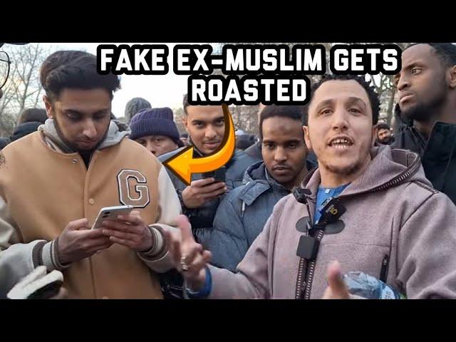 Fake Ex-Muslim Get Schooled! Shamsi And Visitor Speakers Corner Sam Dawah