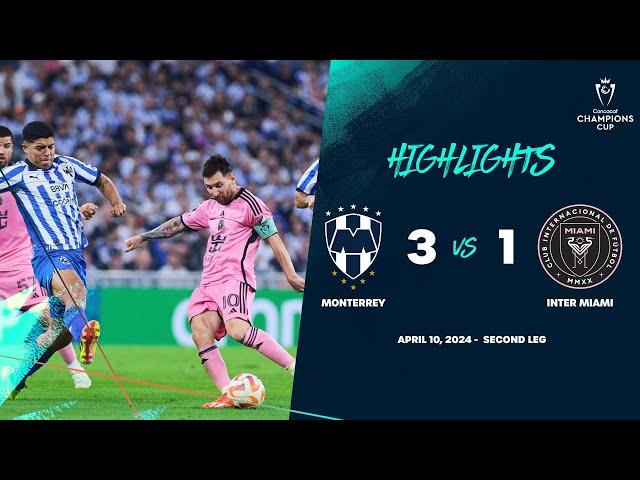 Champions Cup | Monterrey 3-1 Miami | Quarterfinals ConcaChampions 2024