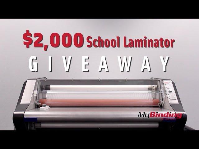 School Laminator Giveaway - Ultima 65 - Ends Oct 16, 2016