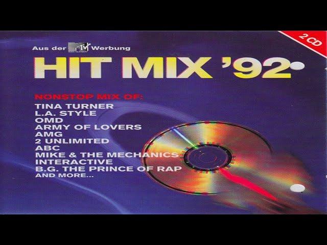 Hit Mix '92 [ZYX Records - 2 x CD, Compilation Mixed]