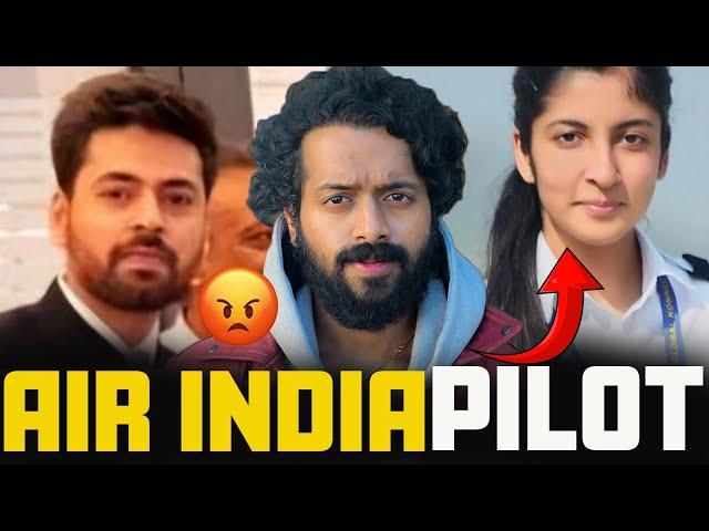 Air India PILOT Girl Incident Explained️ | Telugu | Aye Jude️