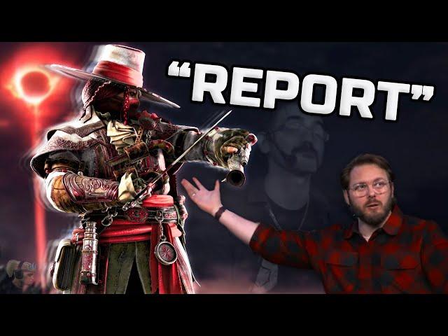 i got reported for playing pirate