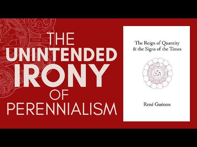 The Problem and Unintended Irony of Perennialism | Jonathan Pageau (More Christ)