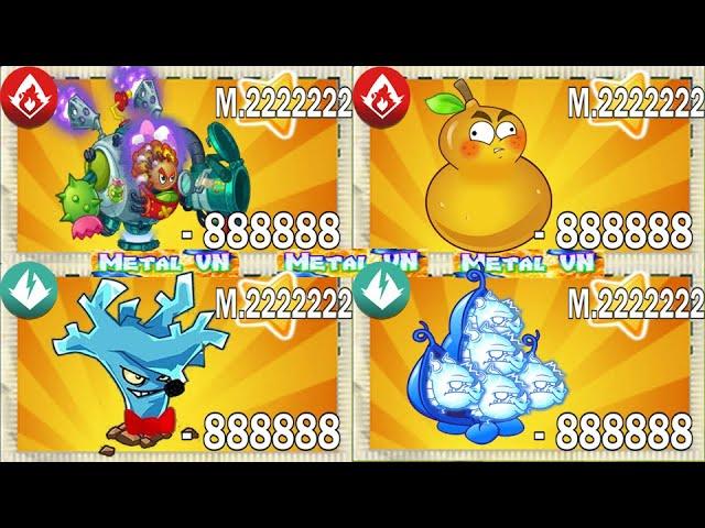 Best Strategy Plants vs Zombies 2 | MetalVN | Team Plants Random Max Level Fizi vs 999 Zombies #251