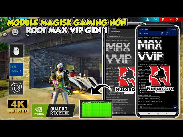 IMPROVE DEVICE PERFORMANCEMAGISK GAMING NON ​​ROOT MAX PRO MODULEHOW TO INSTALL NON ROOT M