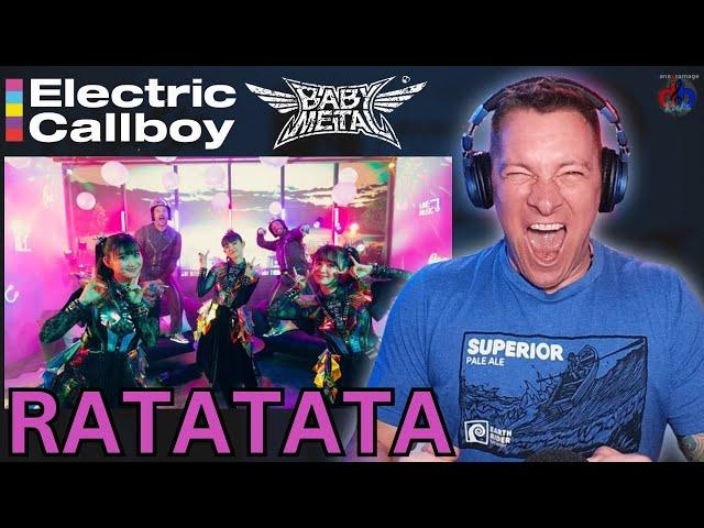 BABYMETAL  x Electric Callboy  "RATATATA" OFFICIAL VIDEO | DaneBramage Rocks Reaction, TWICE!!