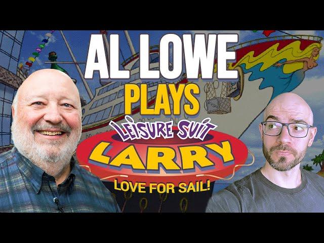 Al Lowe plays Leisure Suit Larry 7 with Daniel Albu!