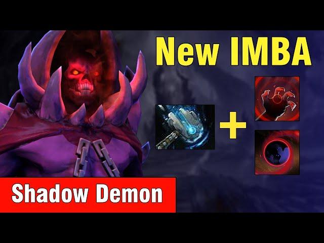 New IMBA Shadow Demon on Mid Lane | 7.37d Dota 2!