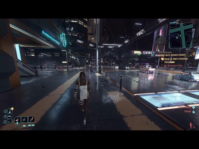 Cyberpunk 2077 3rd Person Gameplay