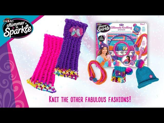 Shimmer 'N Sparkle 5-in-1 Ultimate Knitting Station - Texting Gloves