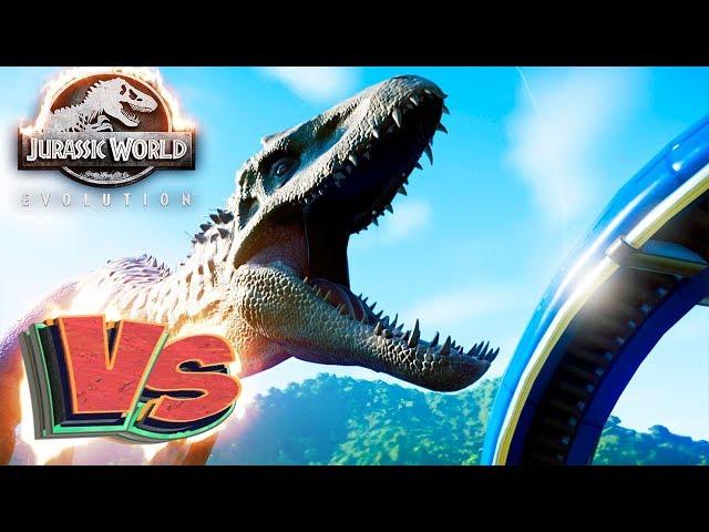 20 ИНДОМИНУС РЕКСОВ - Схватки Динозавров - Jurassic World EVOLUTION #2