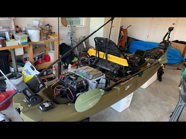 Bonafide SS127 Catfish Setup Kayak