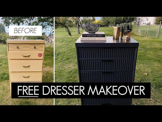 FREE Modern Dresser Makeover!