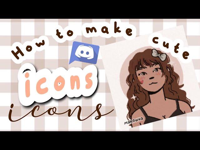 how to make cute server icons | Discord Tutorial